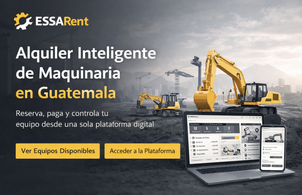 Alquiler de Maquinaria en Guatemala